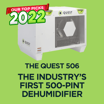 Quest 506 dehumidifier