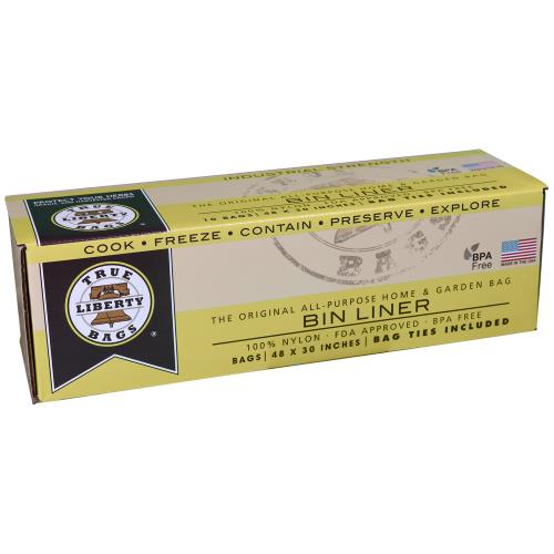 True Liberty Bin Liners 48 in x 30 in (10/pack) Greenlight Distribution
