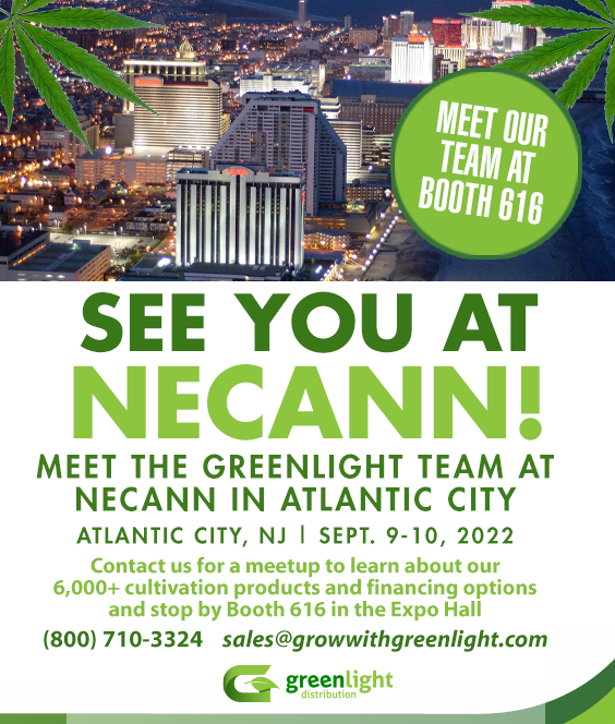 Meet the Greenlight Distribution team at the NECANN New Jersey Cannabis Convention in Atlantic City, New Jersey