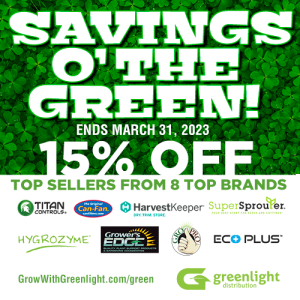 Savings O' The Green event