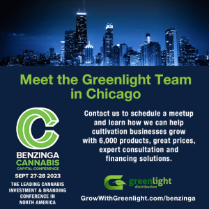Meet the Greenlight Team at Benzinga Cannabis Conference in Chicago