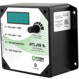 Titan Controls Atlas 3 - Day/Night CO2 Monitor/Controller