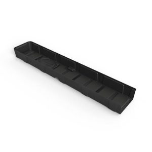 BOTANICARE 5'L END GUTTER TRAY BLACK/1