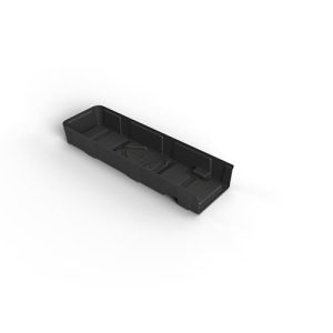 BOTANICARE 3'L END GUTTER TRAY BLACK/1