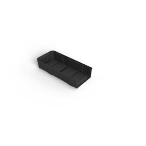 BOTANICARE 2'L END GUTTER TRAY BLACK/1