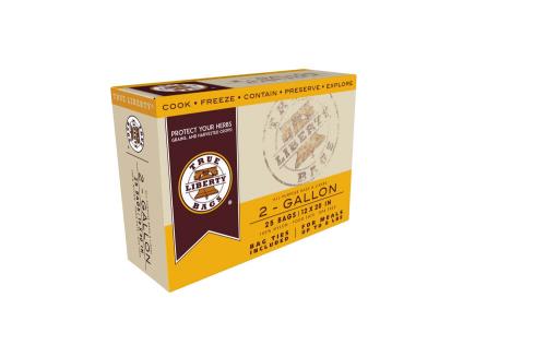 True Liberty 2 Gallon Bags 12 in x 20 in (25/pack)