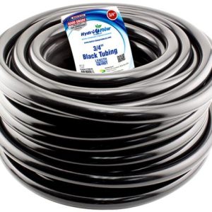 Hydro Flow Vinyl Tubing Black 3/4 in ID - 1 in OD 100 ft Roll