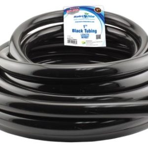 Hydro Flow Vinyl Tubing Black 1 in ID - 1.25 in OD 50 ft Roll