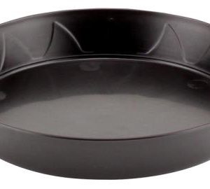 Gro Pro Heavy Duty Black Saucer - 6 in (100/Cs)