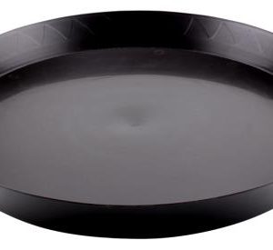 Gro Pro Heavy Duty Black Saucer - 18 in (35/Cs)