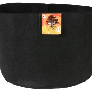 Gro Pro Essential Round Fabric Pot - Black 65 Gallon (20/Cs)