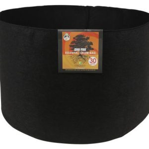Gro Pro Essential Round Fabric Pot - Black 30 Gallon (30/Cs)