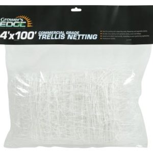 Grower's Edge Commercial Grade Trellis Netting 4 ft x 100 ft (15/Cs)